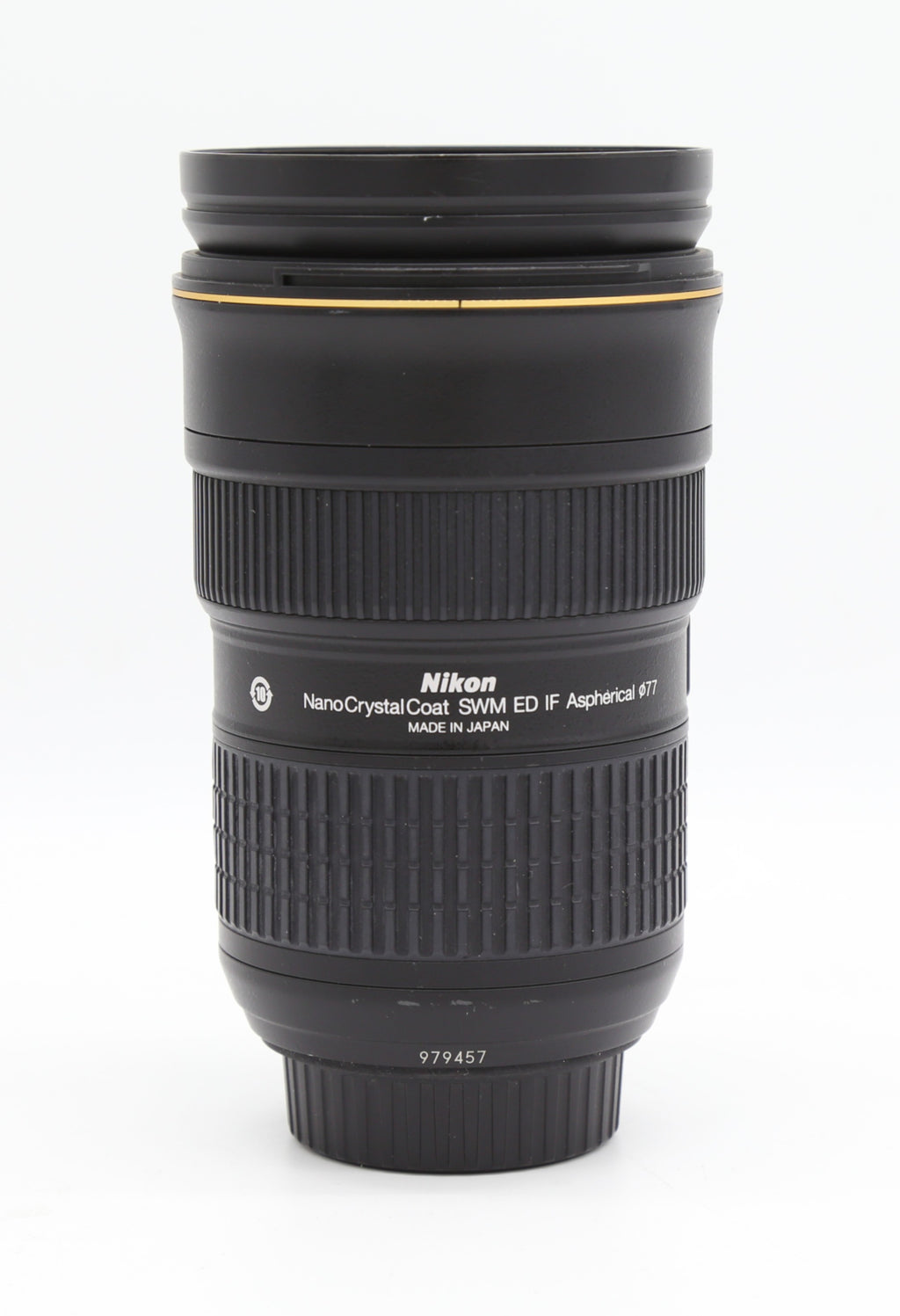 Parts Only Nikon AF-S 24-70mm f2.8G ED Zoom Lens (Zoom Jammed)  S/N:979457