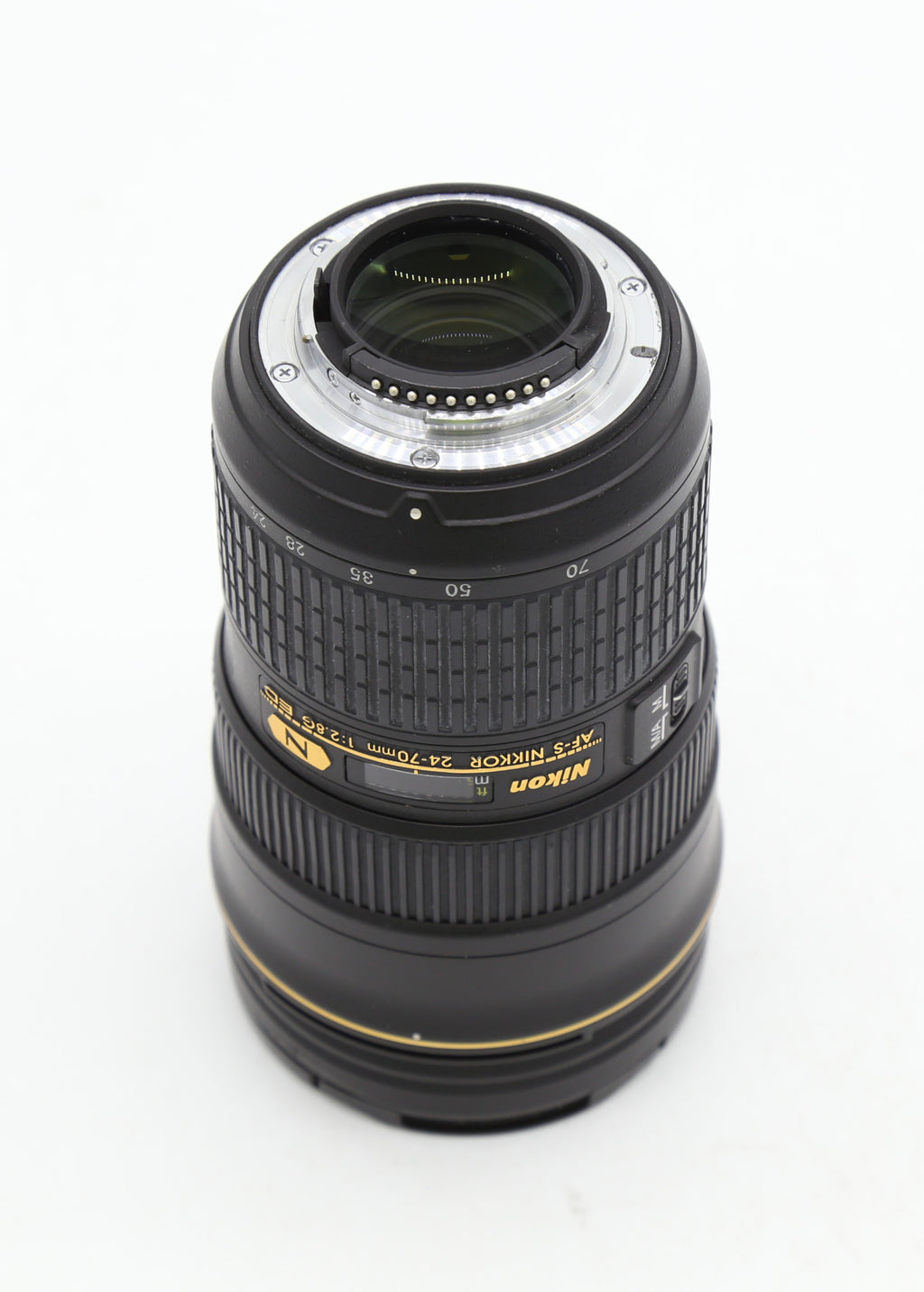 Parts Only Nikon AF-S 24-70mm f2.8G ED Zoom Lens (Zoom Jammed)  S/N:979457