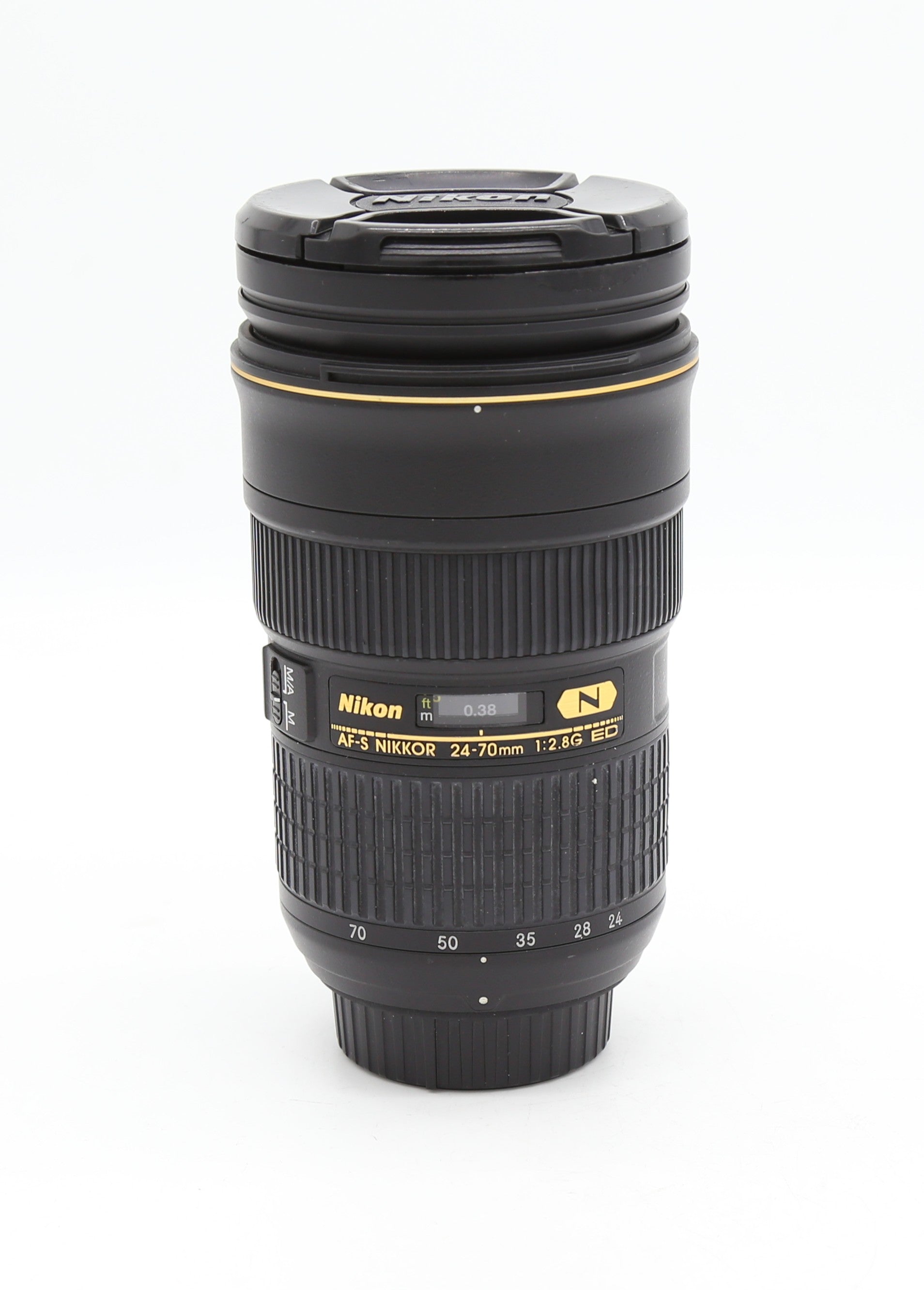 Parts Only Nikon AF-S 24-70mm f2.8G ED Zoom Lens (Zoom Jammed)  S/N:979457