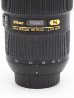 Parts Only Nikon AF-S 24-70mm f2.8G ED Zoom Lens (Zoom Jammed)  S/N:979457
