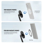 NEEWER GP26 Flexible Action Camera Magnetic Neck Mount with Harness - Black