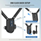 NEEWER GP-16 Flexible Action Camera Magnetic Neck Mount - Gray