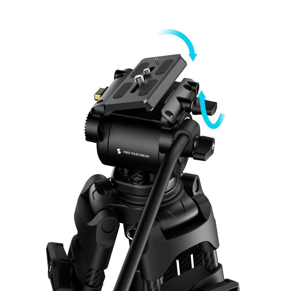 SmallRig FSD14 FreeSpeed Heavy-Duty Carbon Fiber Tripod 5443