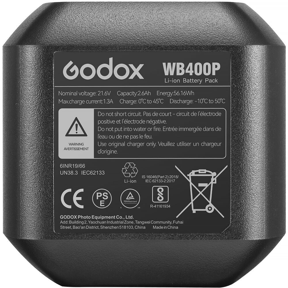 Godox AD400Pro II TTL Flash With Lithium Ion Battery