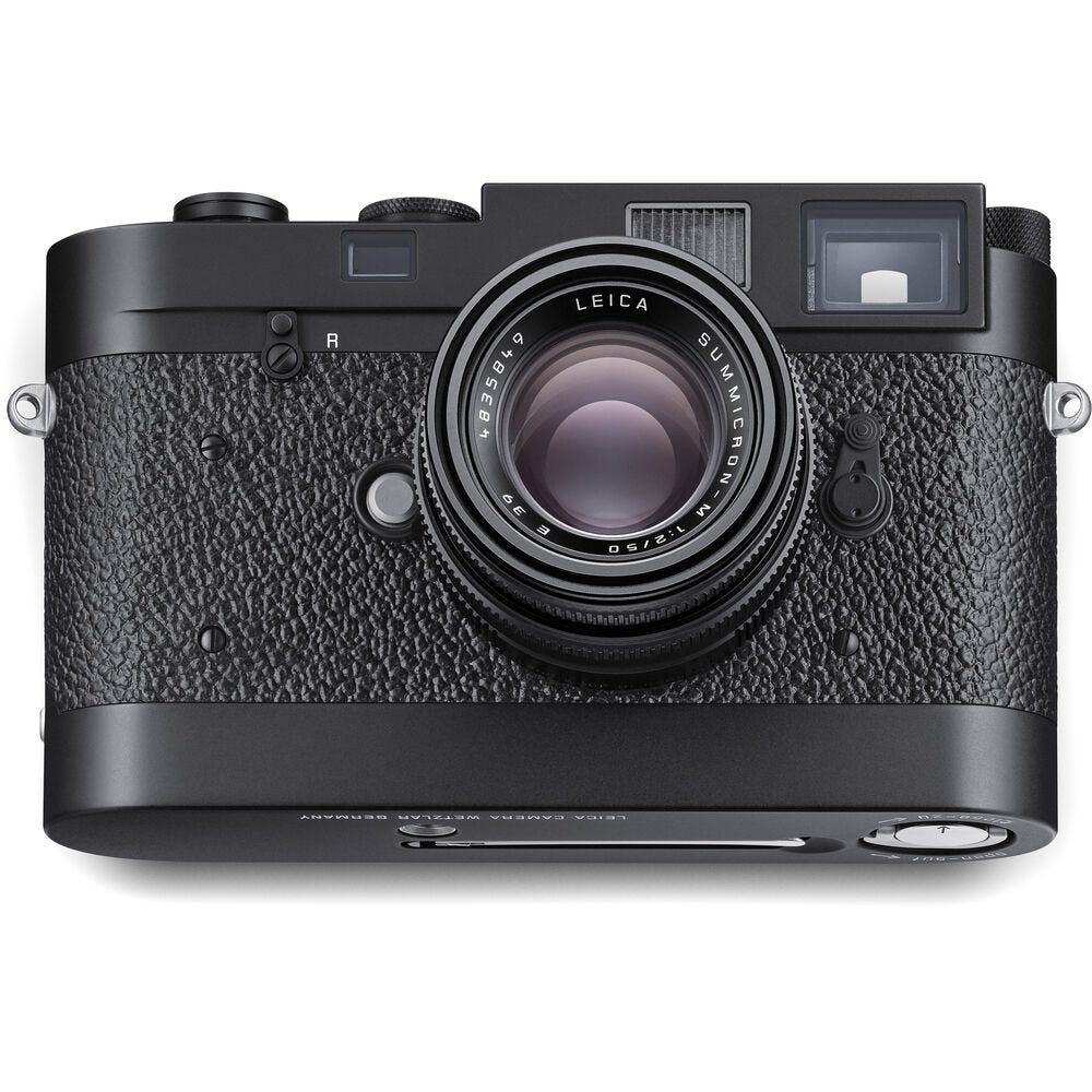 LEICA LEICAVIT M Winder for Leica M Film Cameras (Black Paint Finish)