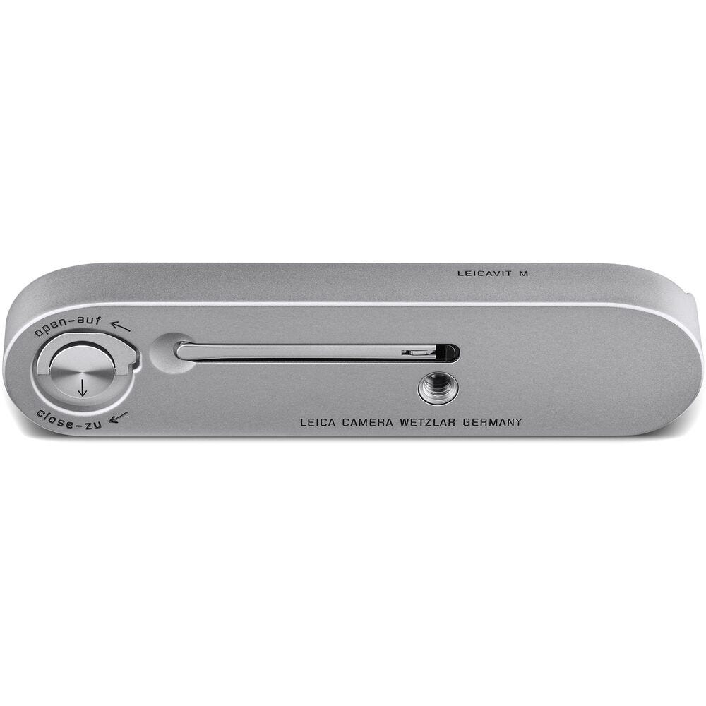 LEICA LEICAVIT M Winder for Leica M Film Cameras (Silver Chrome Finish)