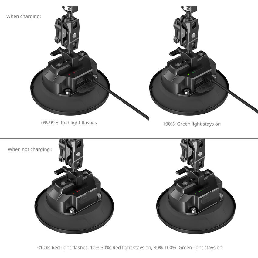 SmallRig 5" Electric Suction Cup Mount Kit 5399
