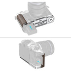 SmallRig L-Shaped Mount Plate with Wooden Handle for OM SYSTEM OM-3 5563