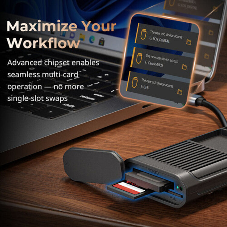 SmallRig Multifunctional Card Reader & Storage Case (CFexpress Type B) 4532