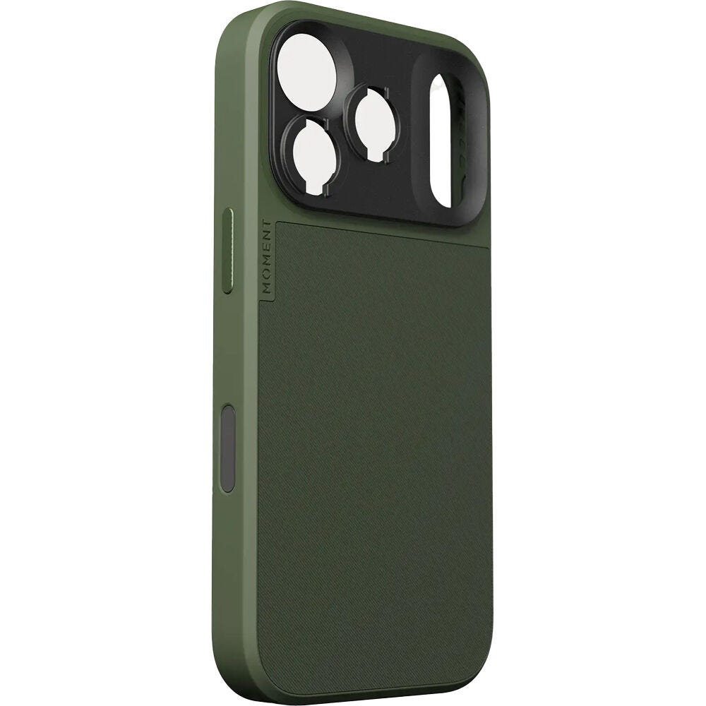 Moment Camera Case with MagSafe - iPhone 17 Pro - Olive 