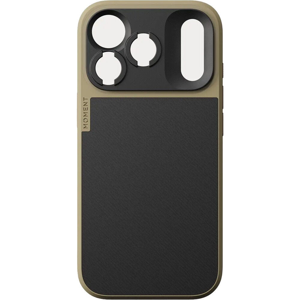 Moment Camera Case with MagSafe - iPhone 17 Pro - Tan