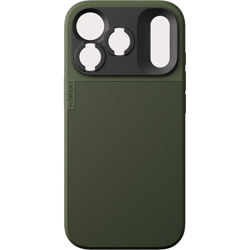 Moment Camera Case with MagSafe - iPhone 17 Pro - Olive 