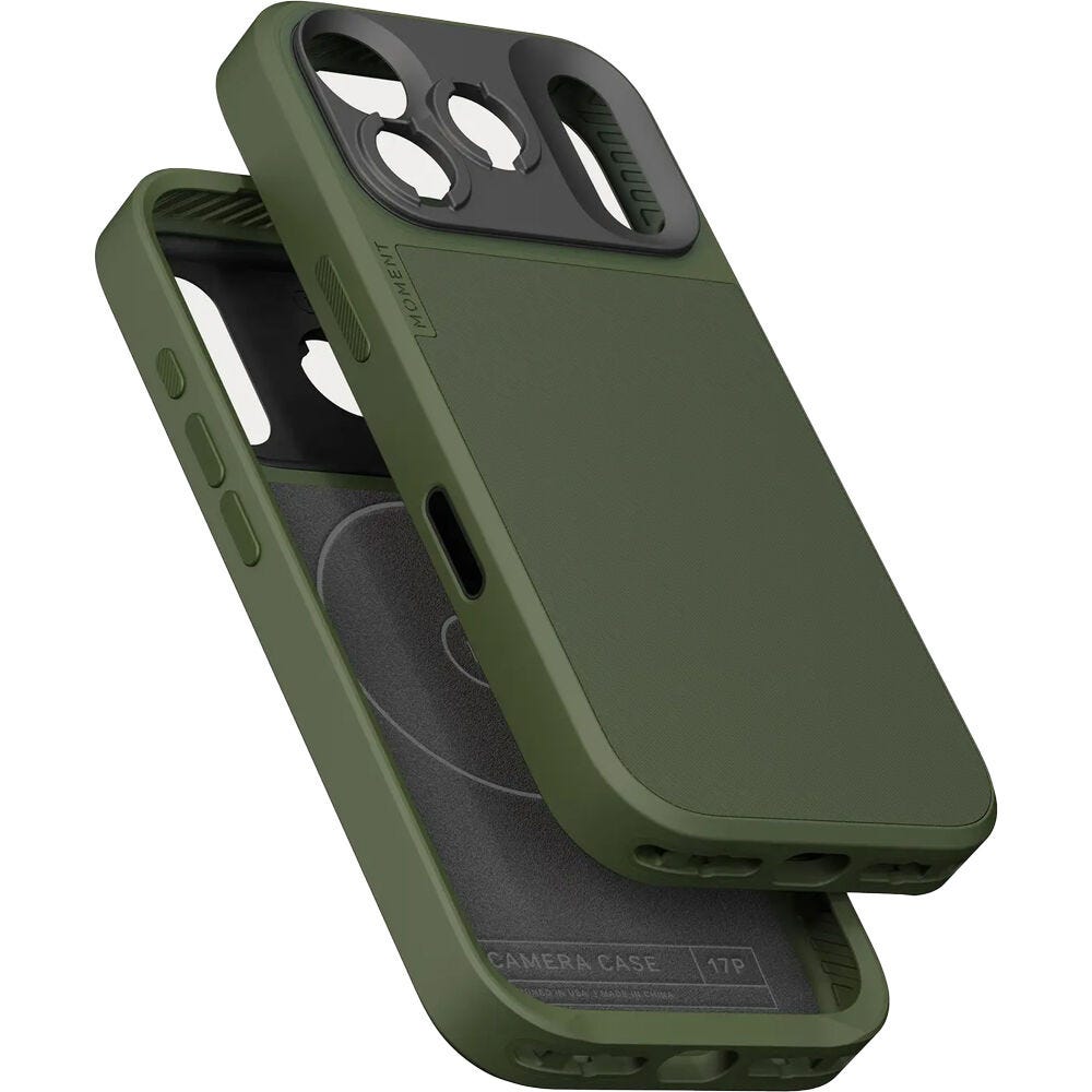 Moment Camera Case with MagSafe - iPhone 17 Pro - Olive 