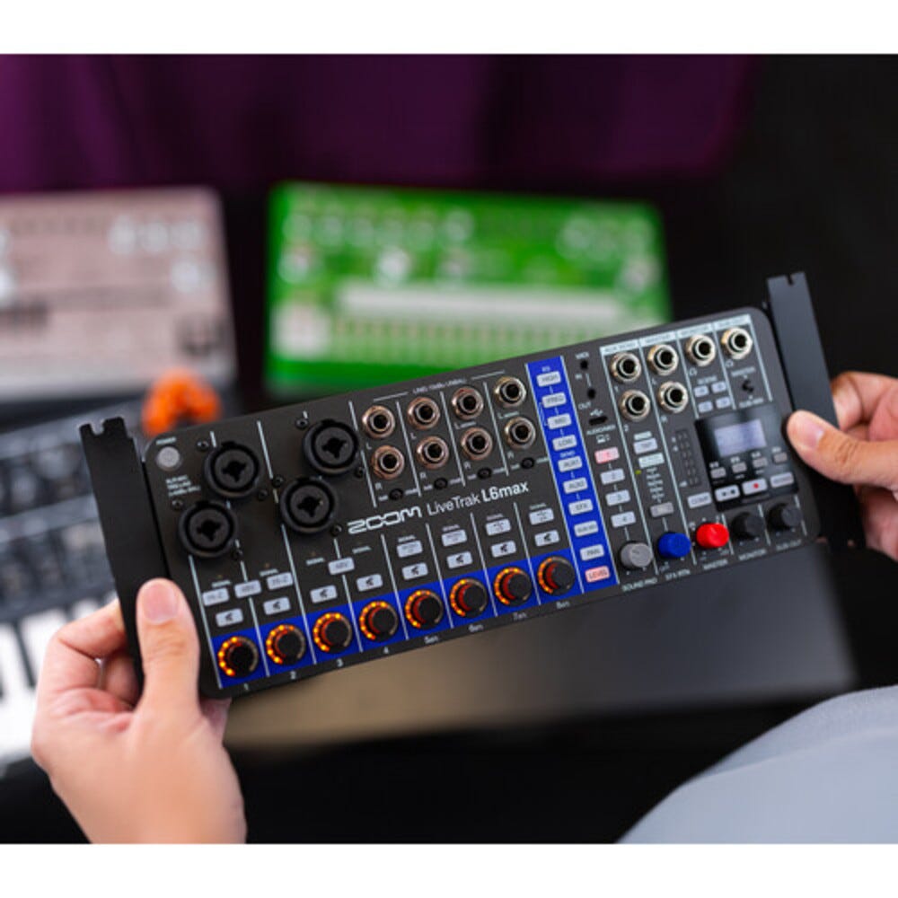 Zoom LiveTrak L6Max Multi-Track Mixer and Recorder