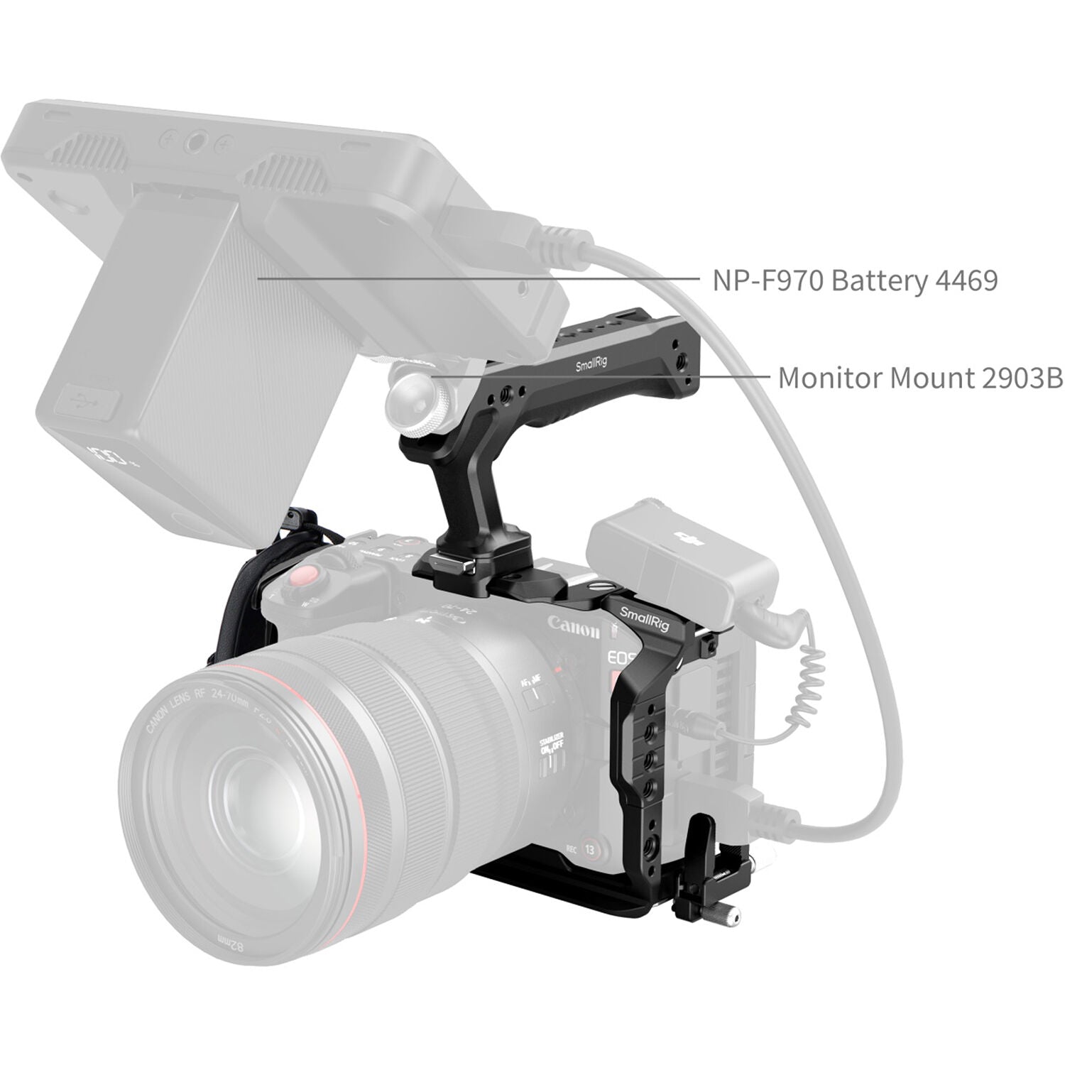 SmallRig Cage Kit for Canon EOS C50 5809