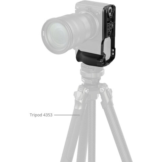 SmallRig L-Shaped Mount Plate with Silicone Handle for Nikon ZR 5466
