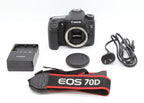 Used Canon EOS 70D Body Only S/N 27505800045