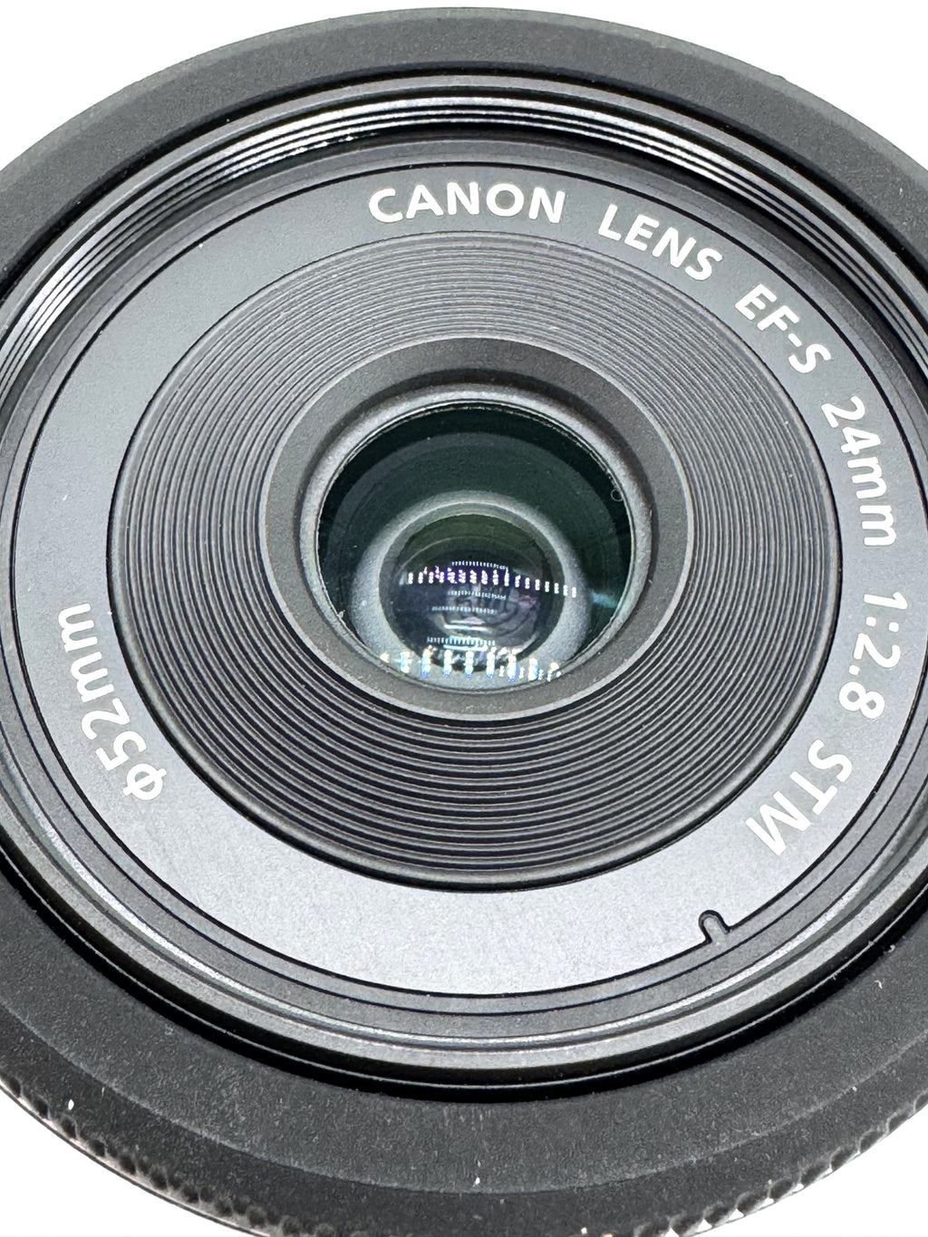 Used Canon EF-S 24mm F2.8 STM Prime Lens S/N 3501102483