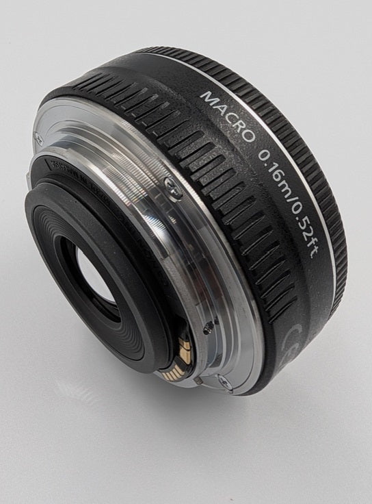 Used Canon EF-S 24mm F2.8 STM Prime Lens S/N 3501102483