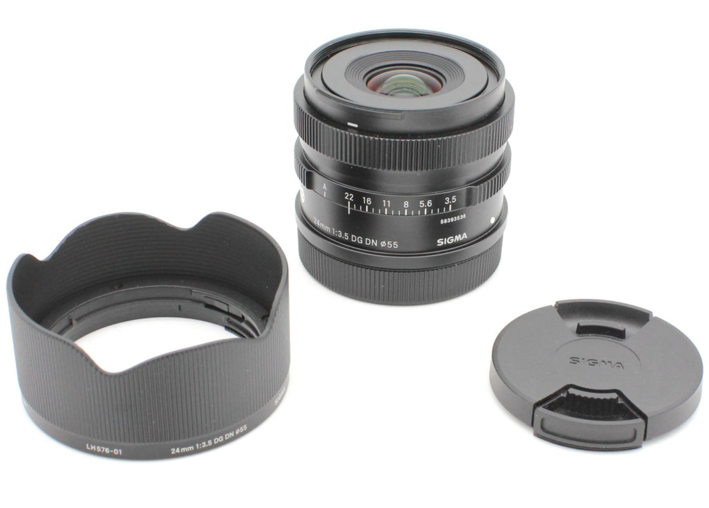 Used Sigma AF 24mm f/3.5 DG DN Contemporary Lens for Leica L-Mount SN: 58393536