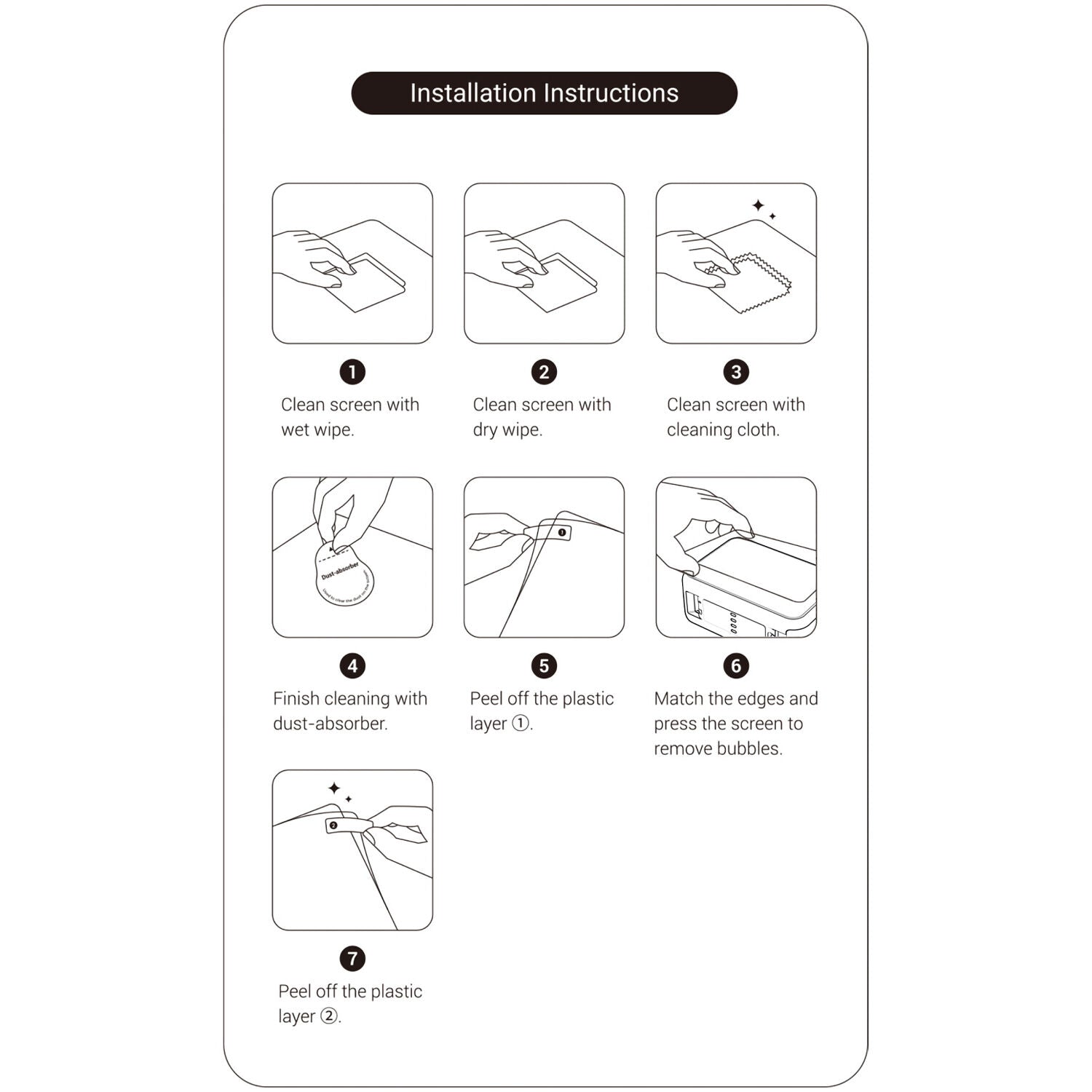 SmallRig Screen Protector for DJI Osmo Nano 5817