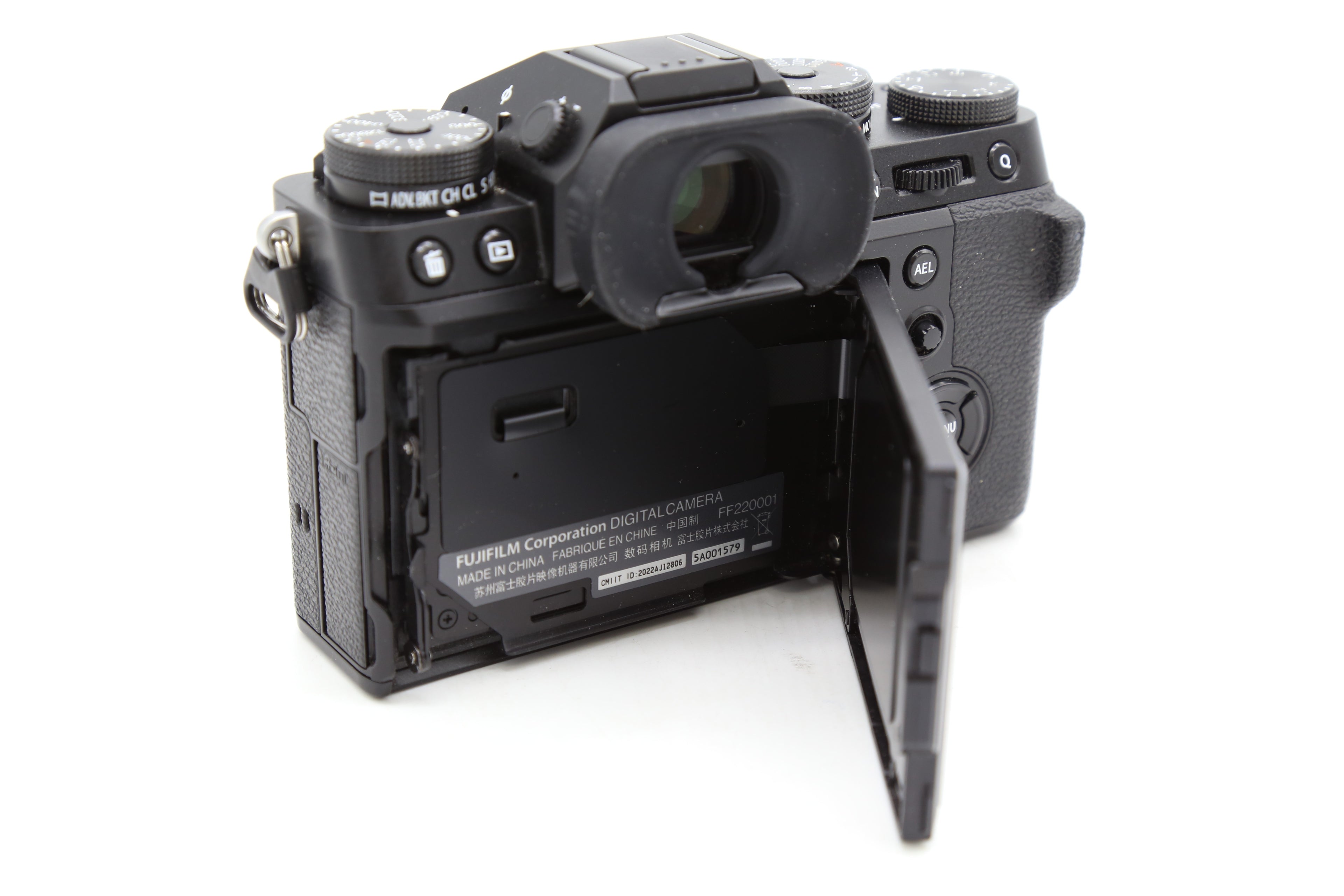 Used Fujifilm X-T5 Black Body Only S/N 5A001579