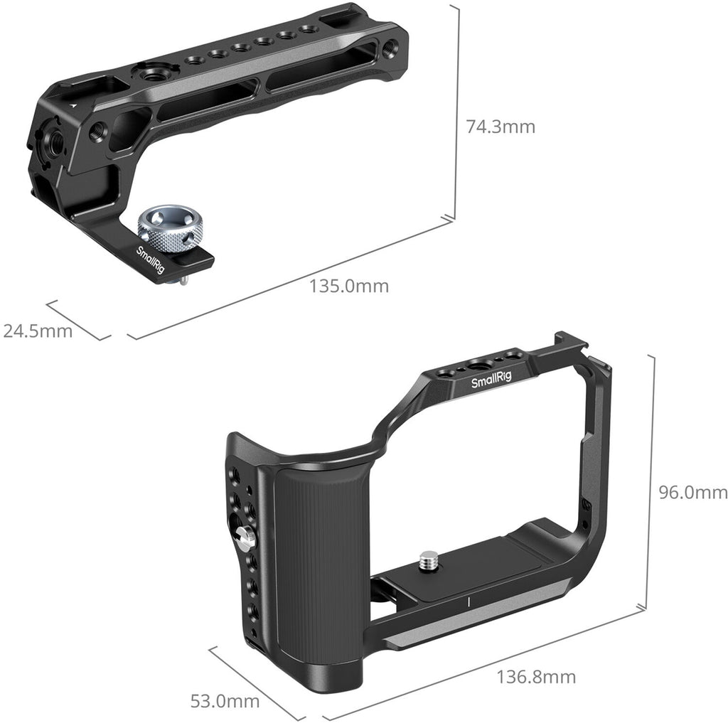 SmallRig Cage Kit for Canon EOS R50 V (Black) 5766