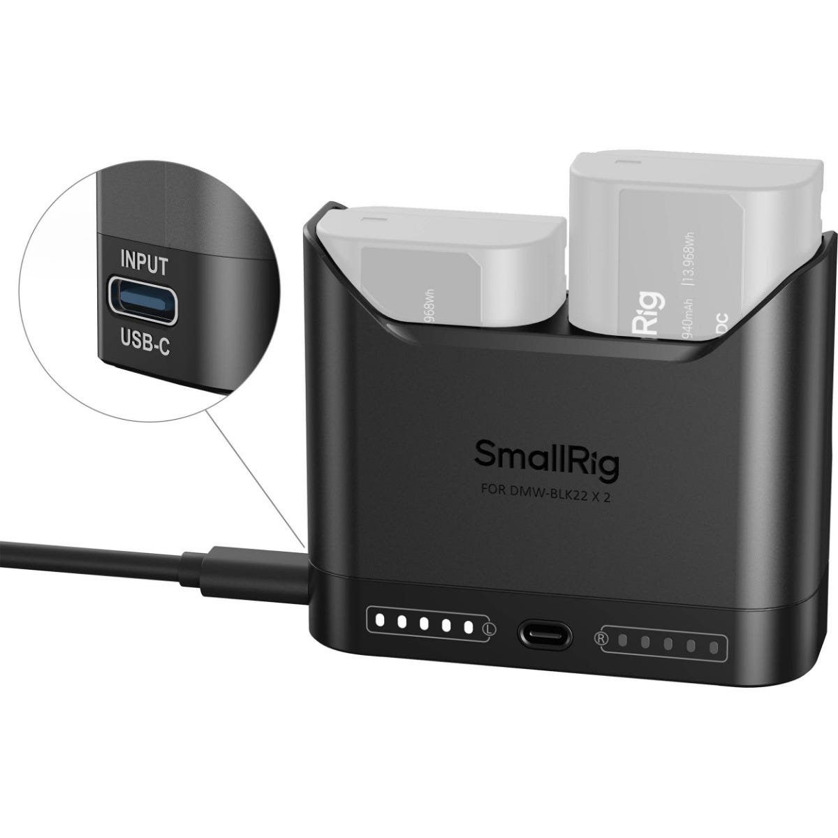 SmallRig Camera Battery Charger for DMW-BLK22 5492