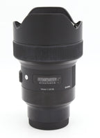 Used Sigma 14mm f/1.8 DG HSM Art Lens for Sony E Mount SN: 53230527