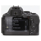 Used Nikon D5600 Body with AF-S DX 35mm F1.8G Lens S/N 88400137 / 3487616