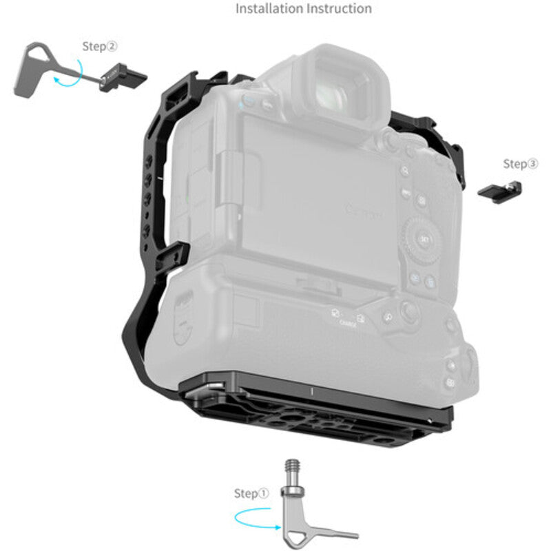 SmallRig Cage for Canon EOS R5 Mark II with Battery Grip BG-R20 5623
