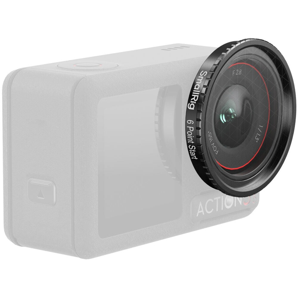 SmallRig Attachable Star Cross Filter (6 Points) for DJI Osmo Action 5 Pro / 4 5839