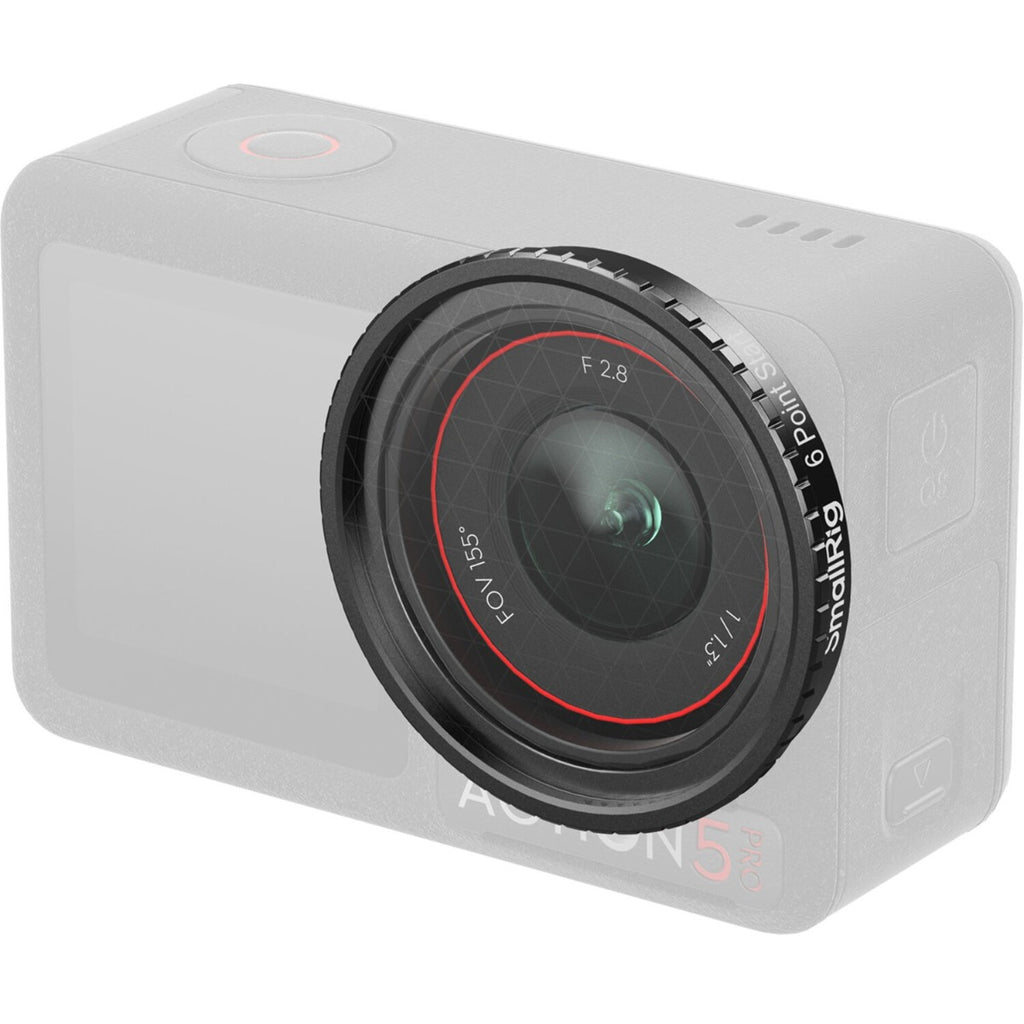 SmallRig Attachable Star Cross Filter (6 Points) for DJI Osmo Action 5 Pro / 4 5839