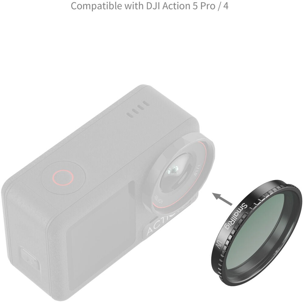 SmallRig Attachable UV Filter for DJI Osmo Action 5 Pro / 4 5838