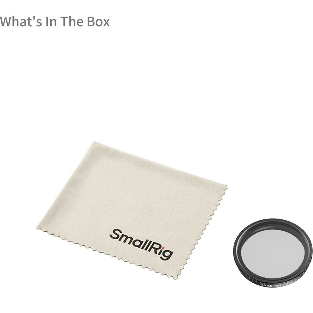 SmallRig Attachable 1/4 Effect Black Mist Filter for DJI Osmo Action 5 Pro / 4 5836