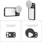 SmallRig FilMov Lightweight Photography Bumper Case for iPhone 17 Pro (Black) 5790