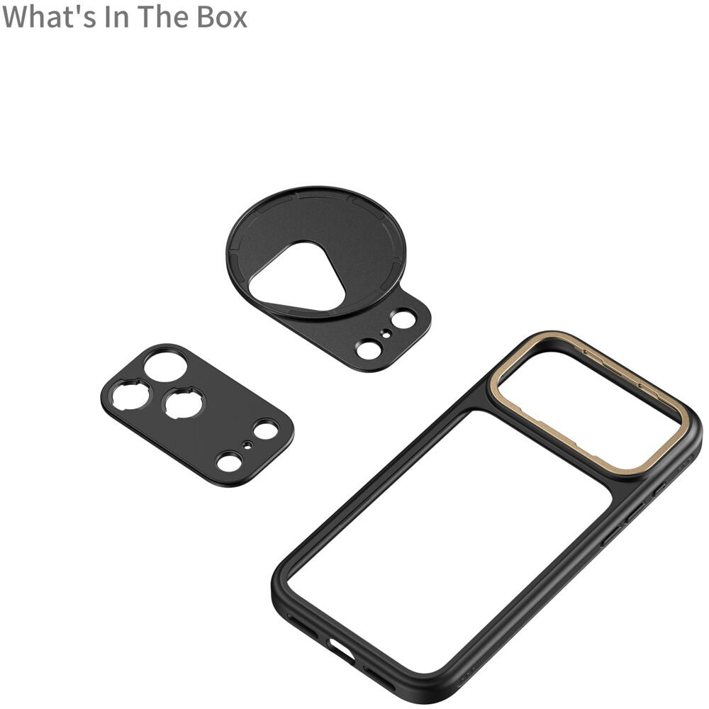 SmallRig FilMov Lightweight Photography Bumper Case for iPhone 17 Pro (Black) 5790