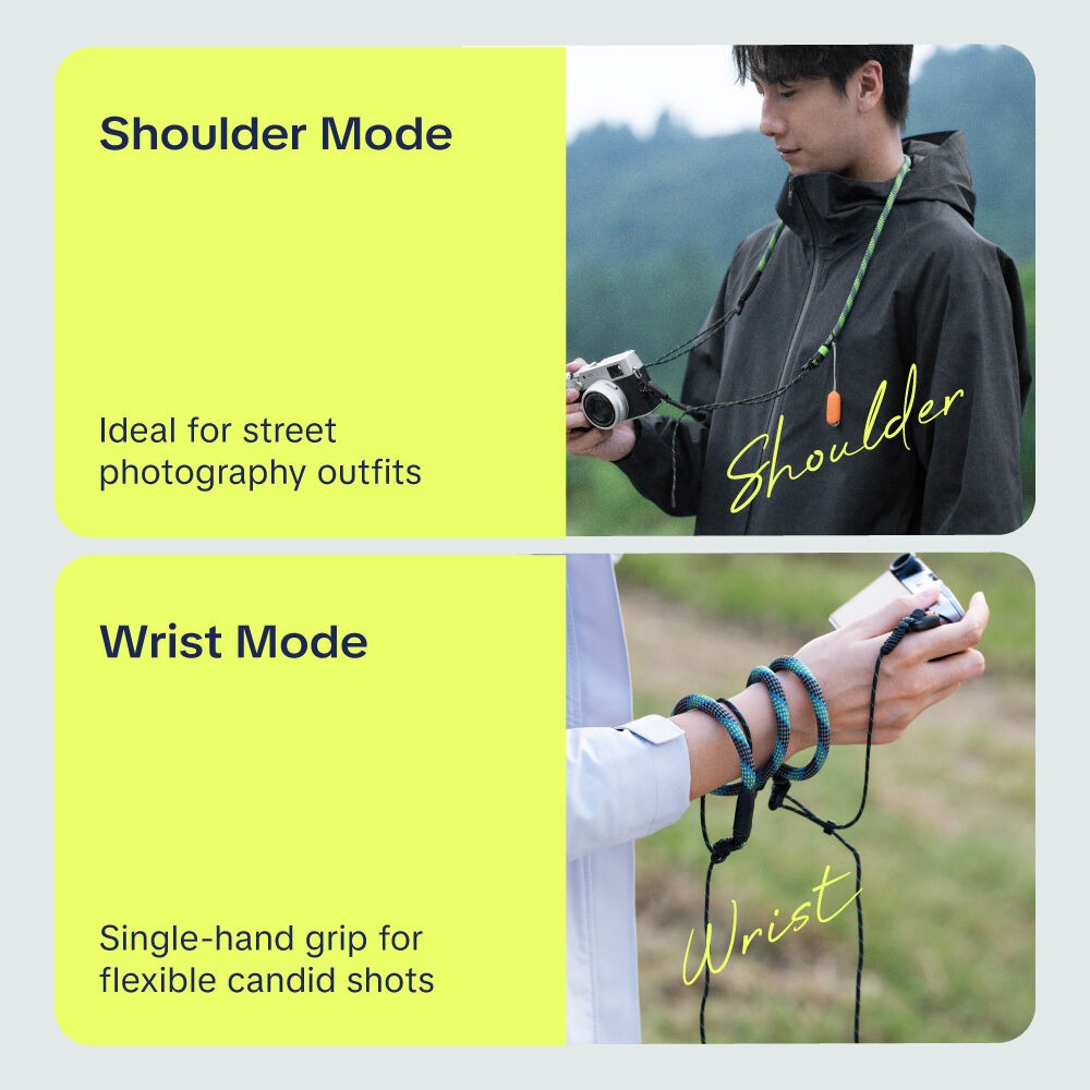 PGYTECH Camera Strap Slim (Outdoor-Blaze Red)