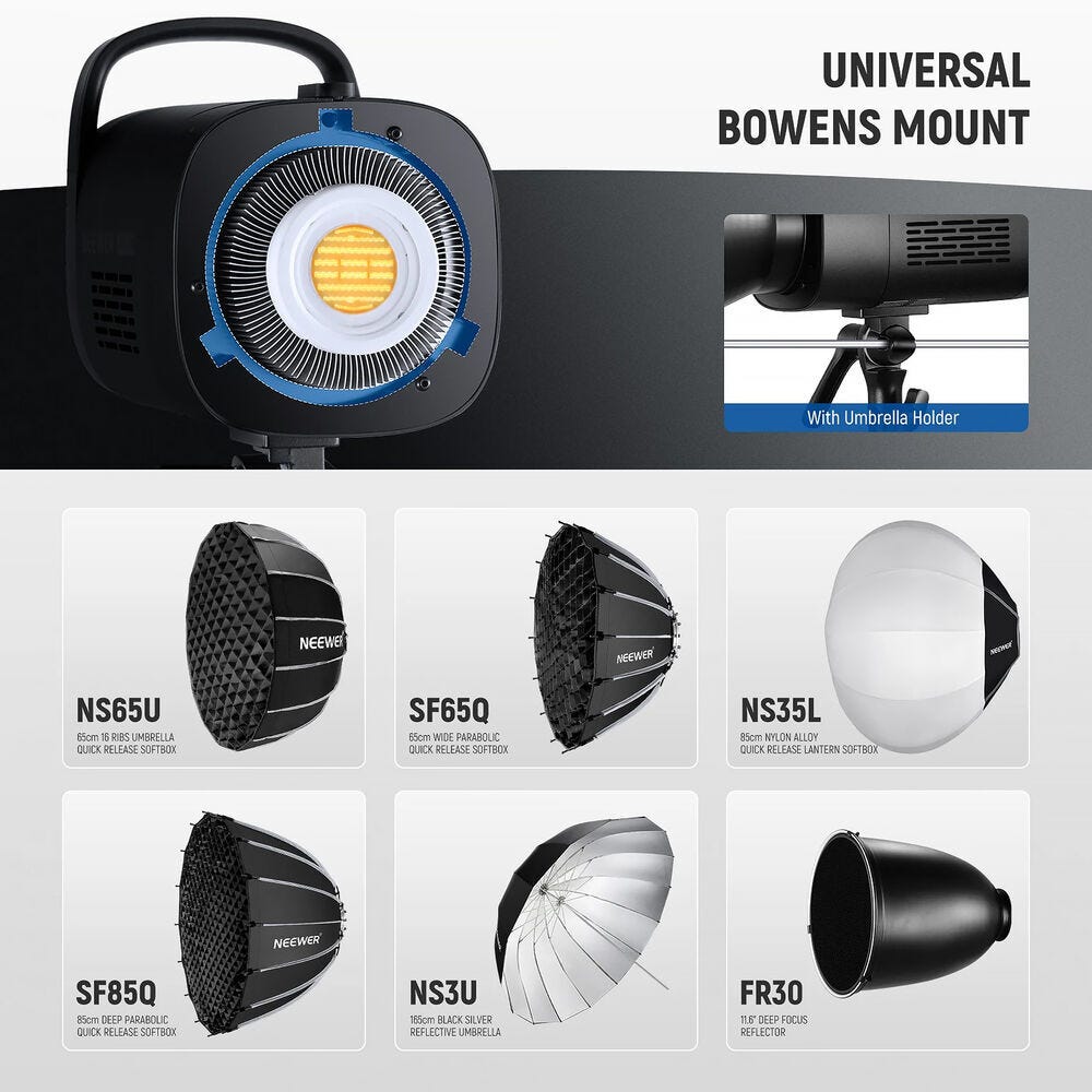  NEEWER CB120B Bi-Colour Video Light with App Control