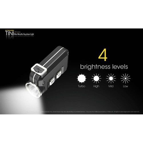 Nitecore 380 Lumen - TINI Black Torch