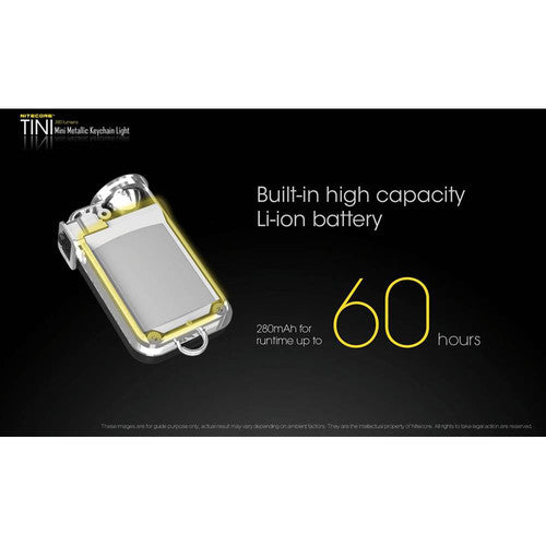 Nitecore 380 Lumen - TINI Black Torch