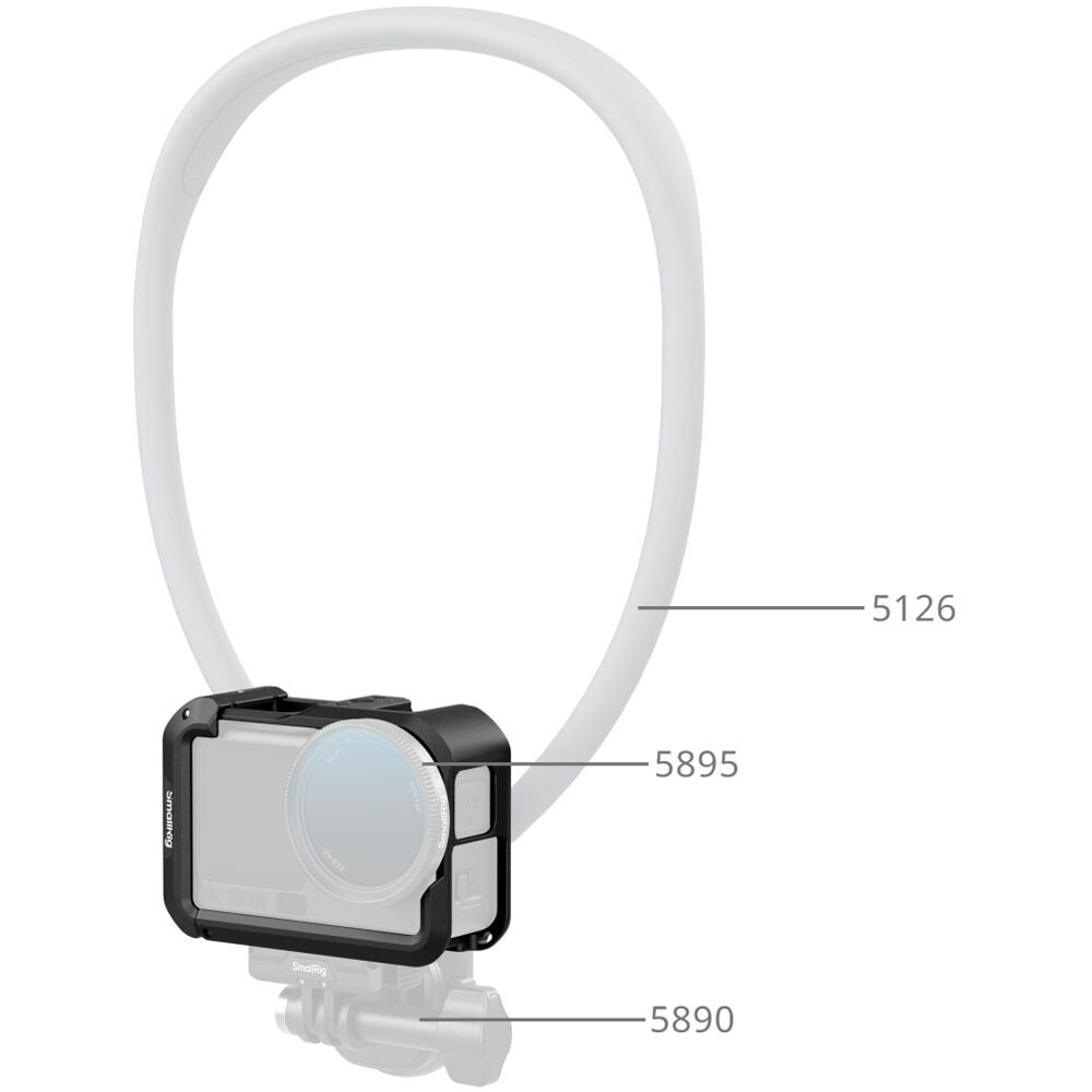SmallRig Cage for DJI Osmo Action 6 5888
