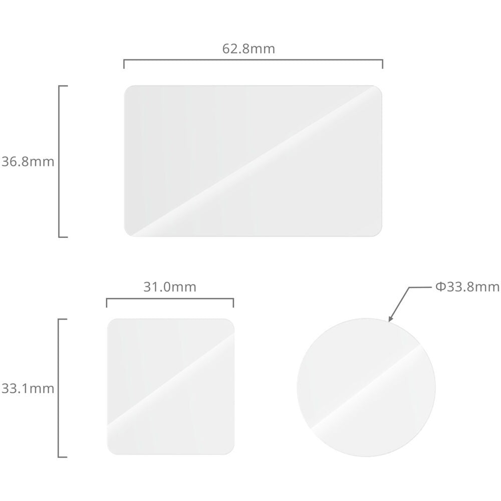 SmallRig Tempered Glass Screen Protector Kit for DJI Osmo Action 6 5892