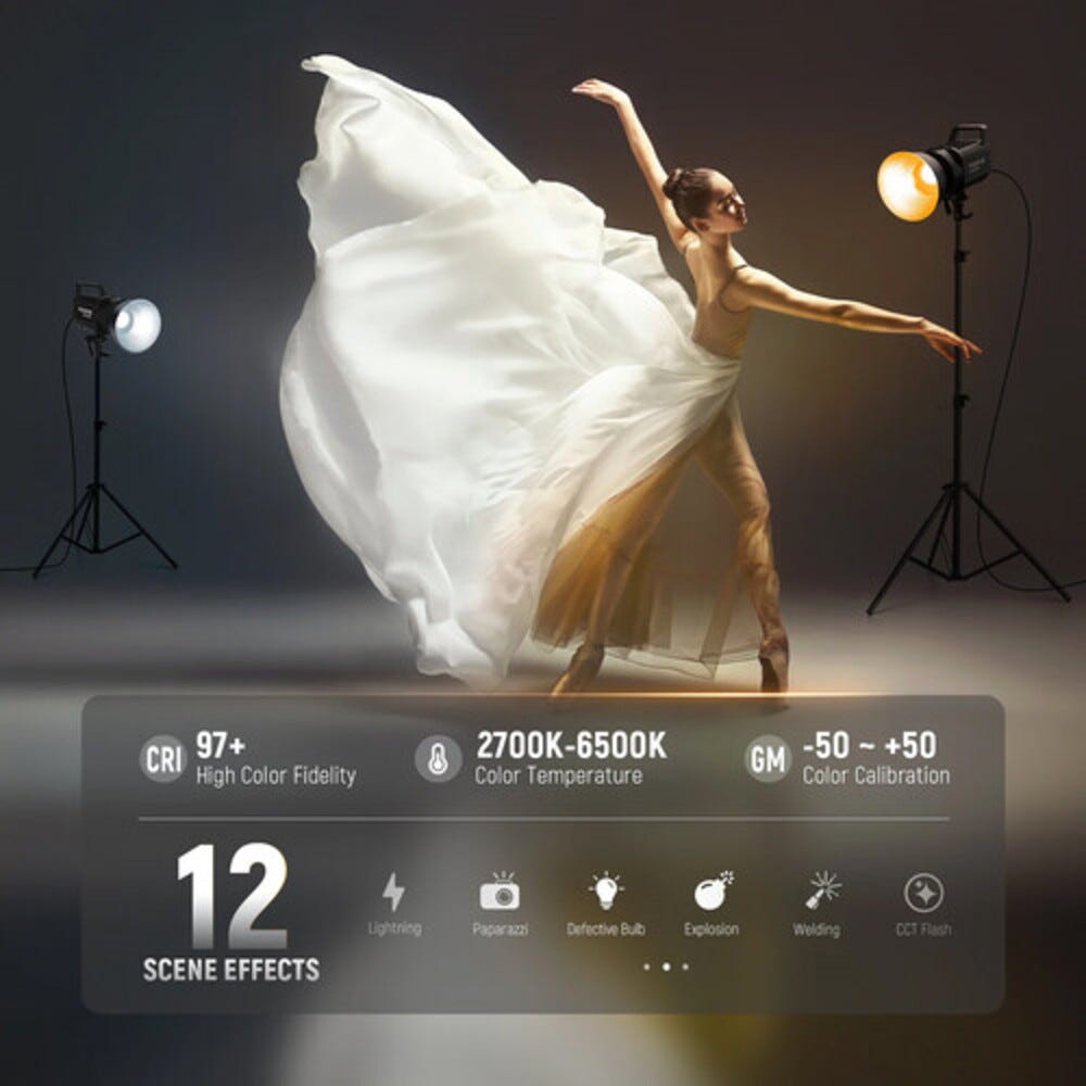 NEEWER FS300B Bi-Colour LED Video Light