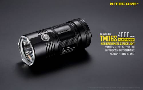 Nitecore 4000 Lumen TM06S-SET Tiny Monster Torch
