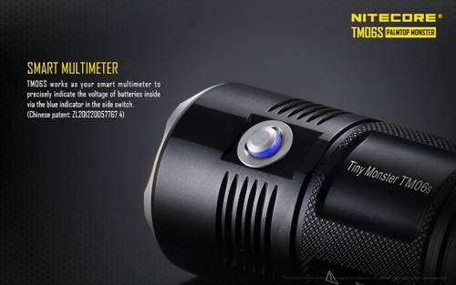 Nitecore 4000 Lumen TM06S-SET Tiny Monster Torch