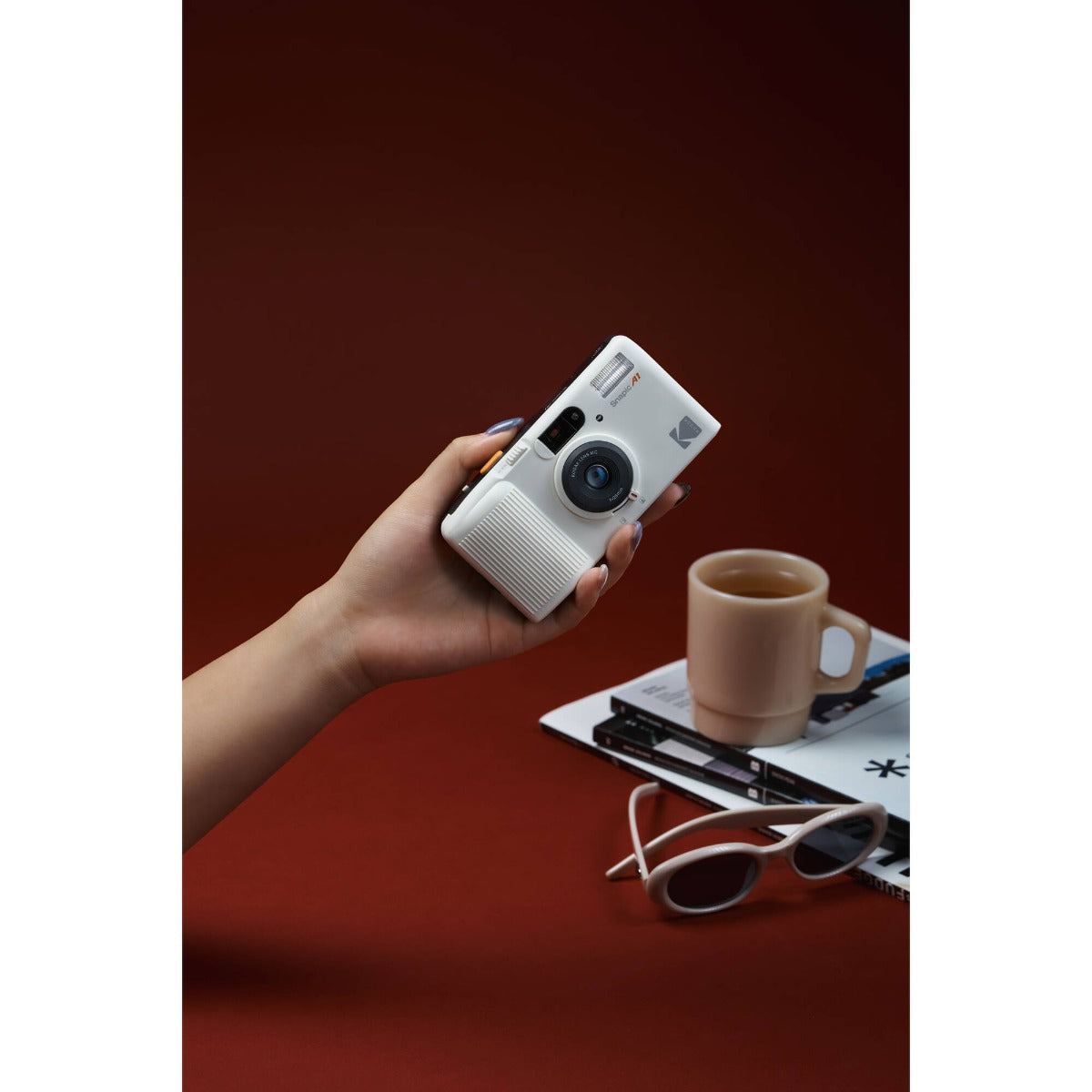 Kodak 35mm Snapic A1 Camera - Ivory White