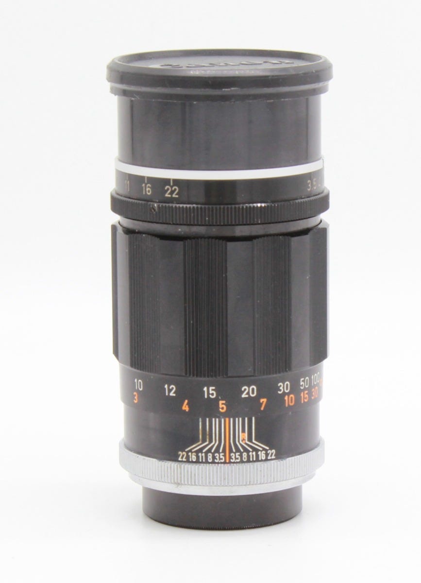 Vintage Canon 135mm f3.5 LTM (Leica Screw Mount) S/N - 90567