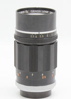 Vintage Canon 135mm f3.5 LTM (Leica Screw Mount) S/N - 90567