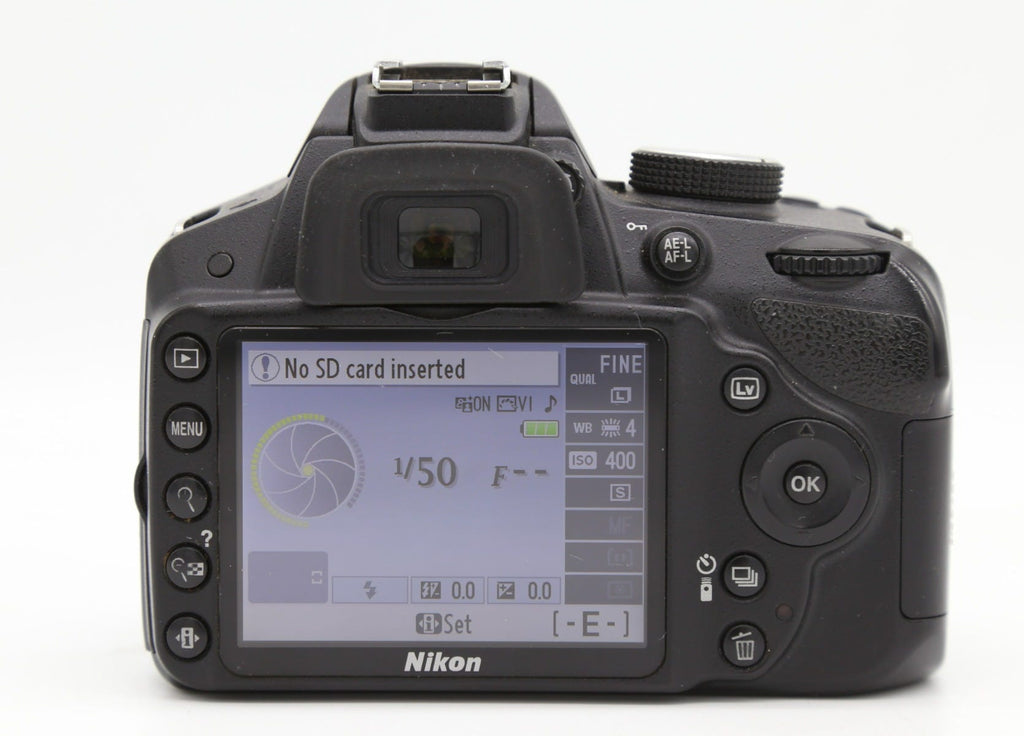 Used Nikon D3200 Body Only Shutter Count "9273"  S/N 8159697